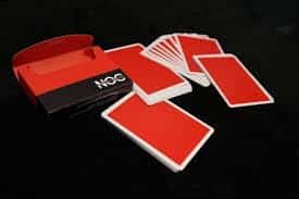 Deck Noc cartas Rojas