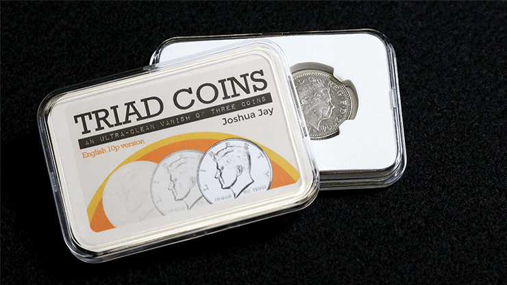 Triad Coins (UK Gimmick and Online Video Instructions)