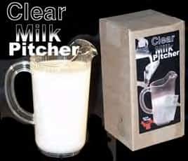 Milk Pitcher - Clear 60 Ounce ( jarra de leche )