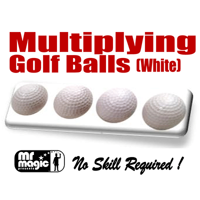 Multiplying Golf Balls (white)